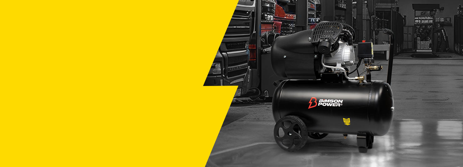 Air Compressor in workshop