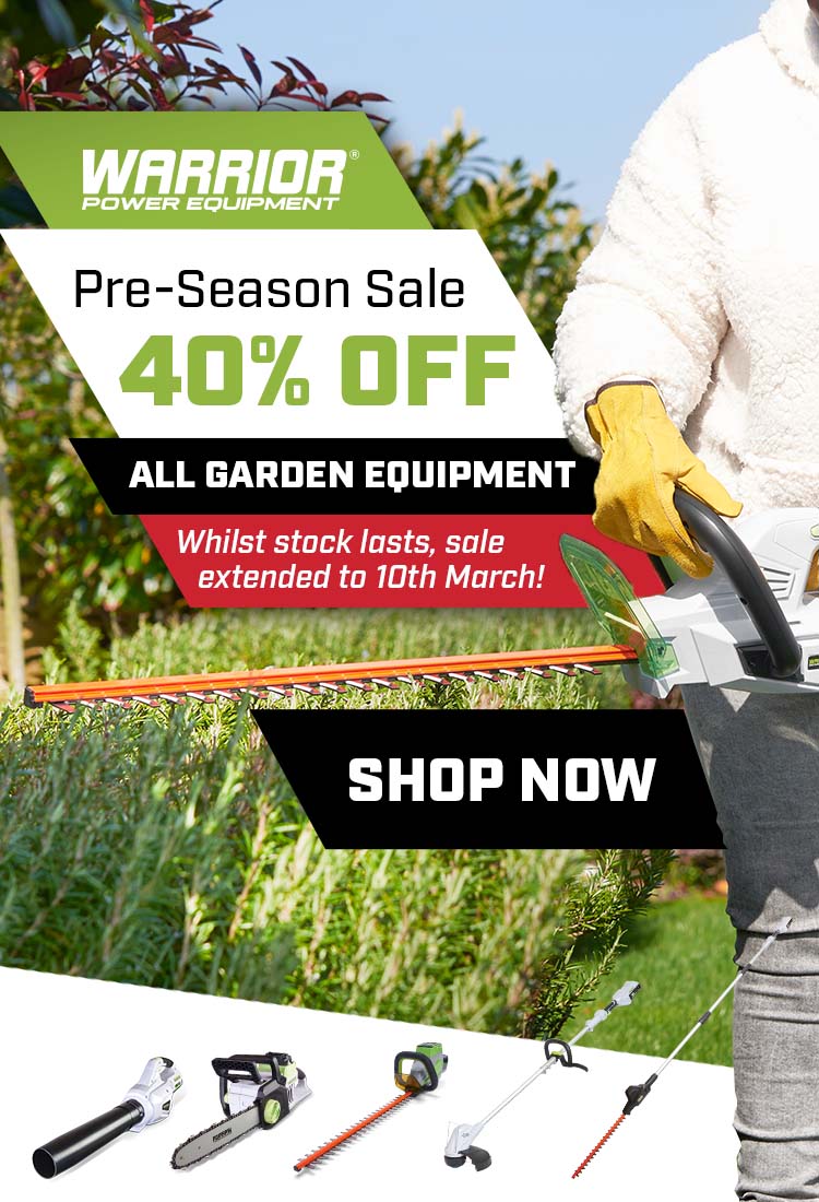 40% Off Garden Sale Extended