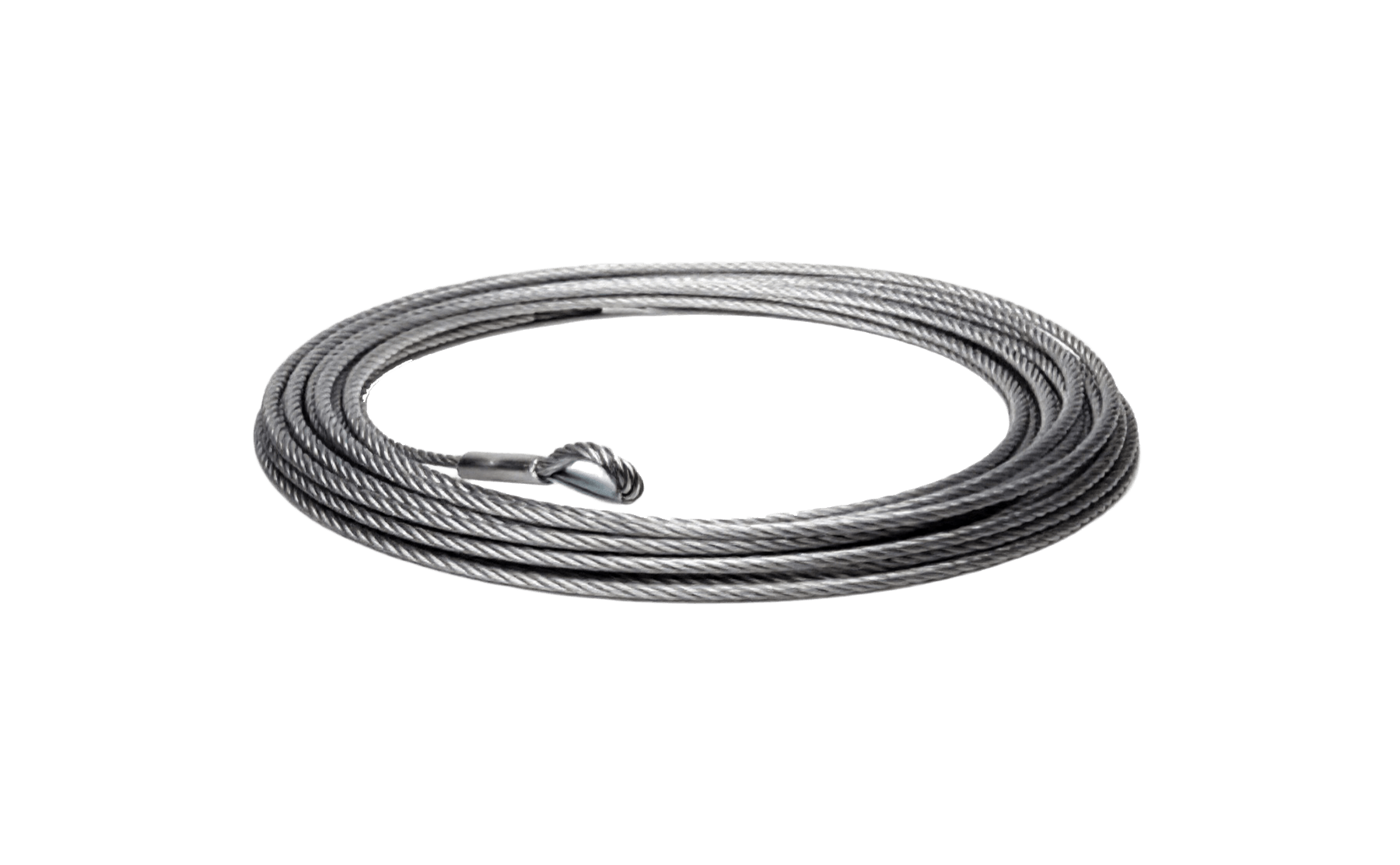Steel Winch Rope 6.4mm x 15m