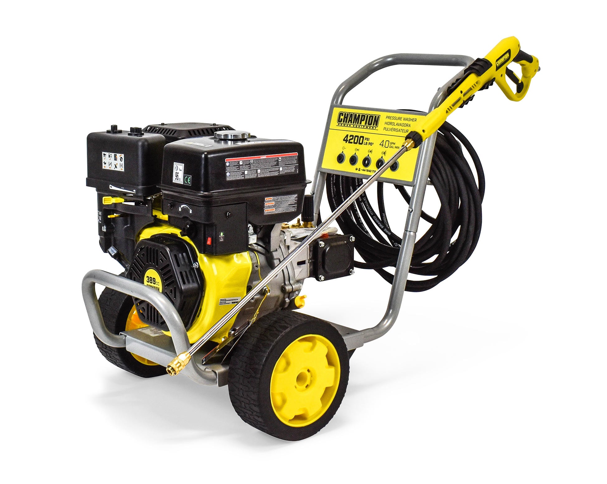 Champion 289 Bar (4200 PSI) 15.1 LPM Pressure Washer