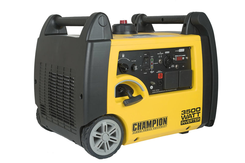 Side view of Champion 3500 Watt Inverter Petrol Generator