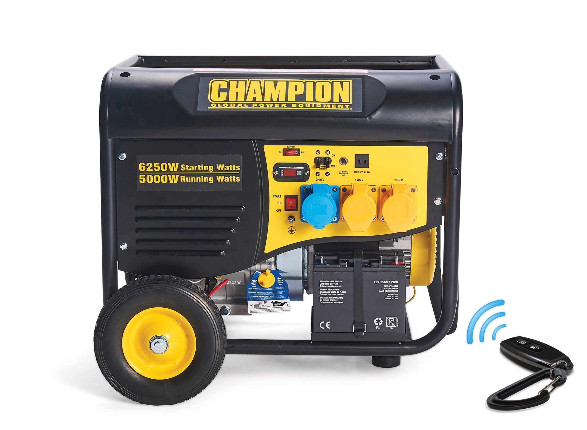 Champion 5500 Watt Petrol Generator With Remote Start