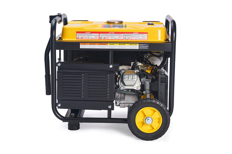 Side view of Champion 2800 Watt LPG Dual Fuel Generator With Electric Start