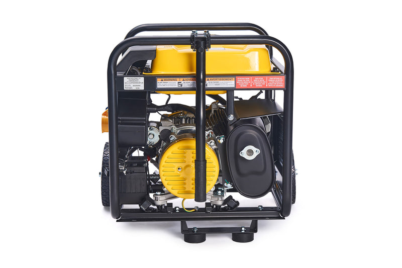 Back end of Champion 2800 Watt LPG Dual Fuel Generator With Electric Start
