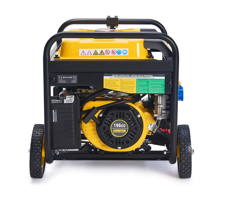 Pull cord of Champion 2800 Watt LPG Dual Fuel Generator With Electric Start