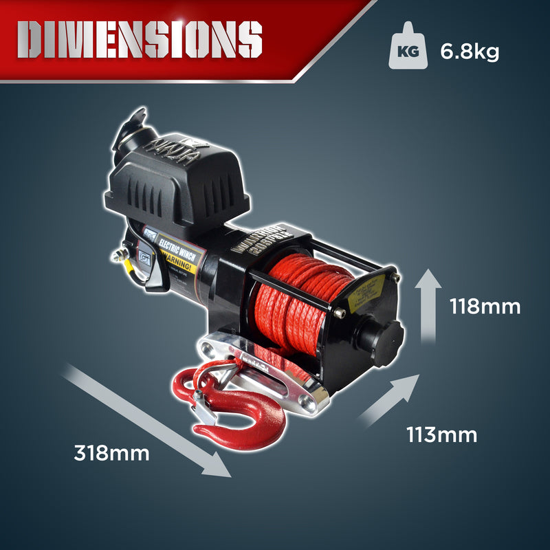 Warrior Ninja 2000lb Winch