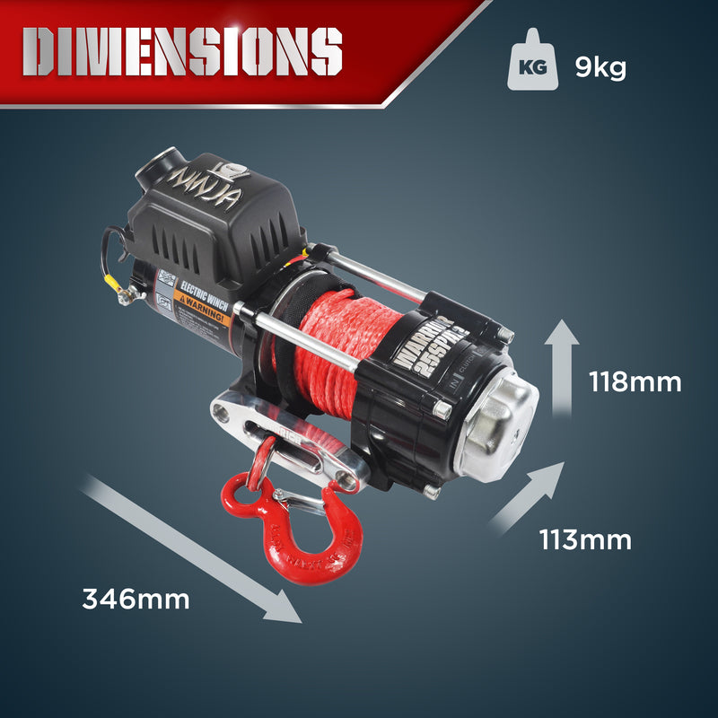 Warrior Ninja 3500lb Winch