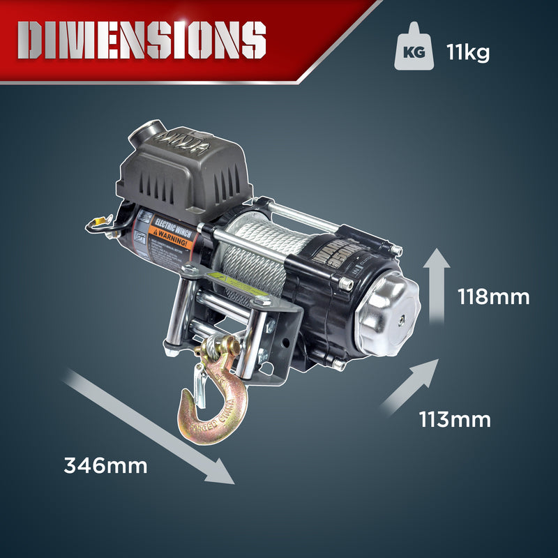 Warrior Ninja 3500lb Winch