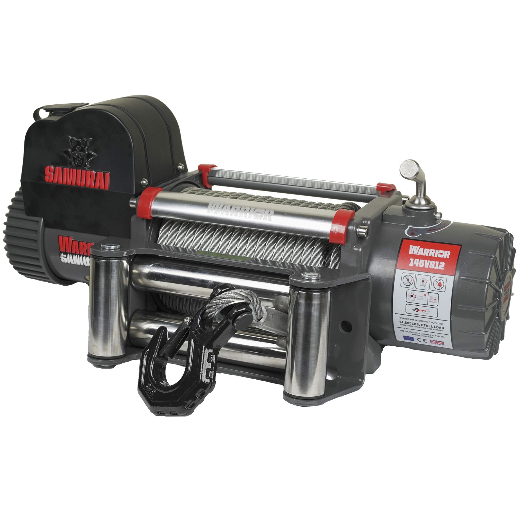 Warrior Samurai V2 Next Gen 14500lb Winch