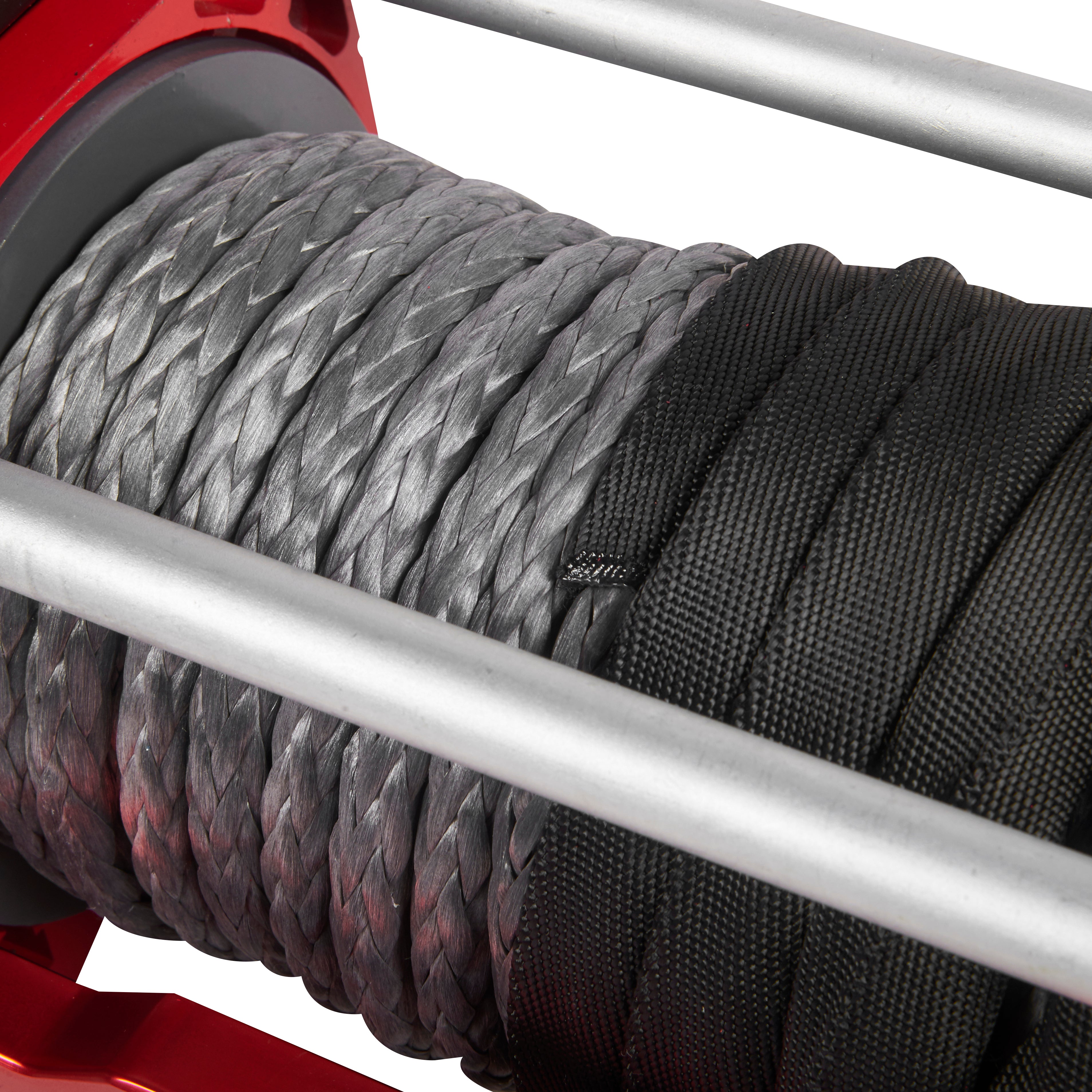 Stealth V2 13500lb Winch - 12v Synthetic Rope
