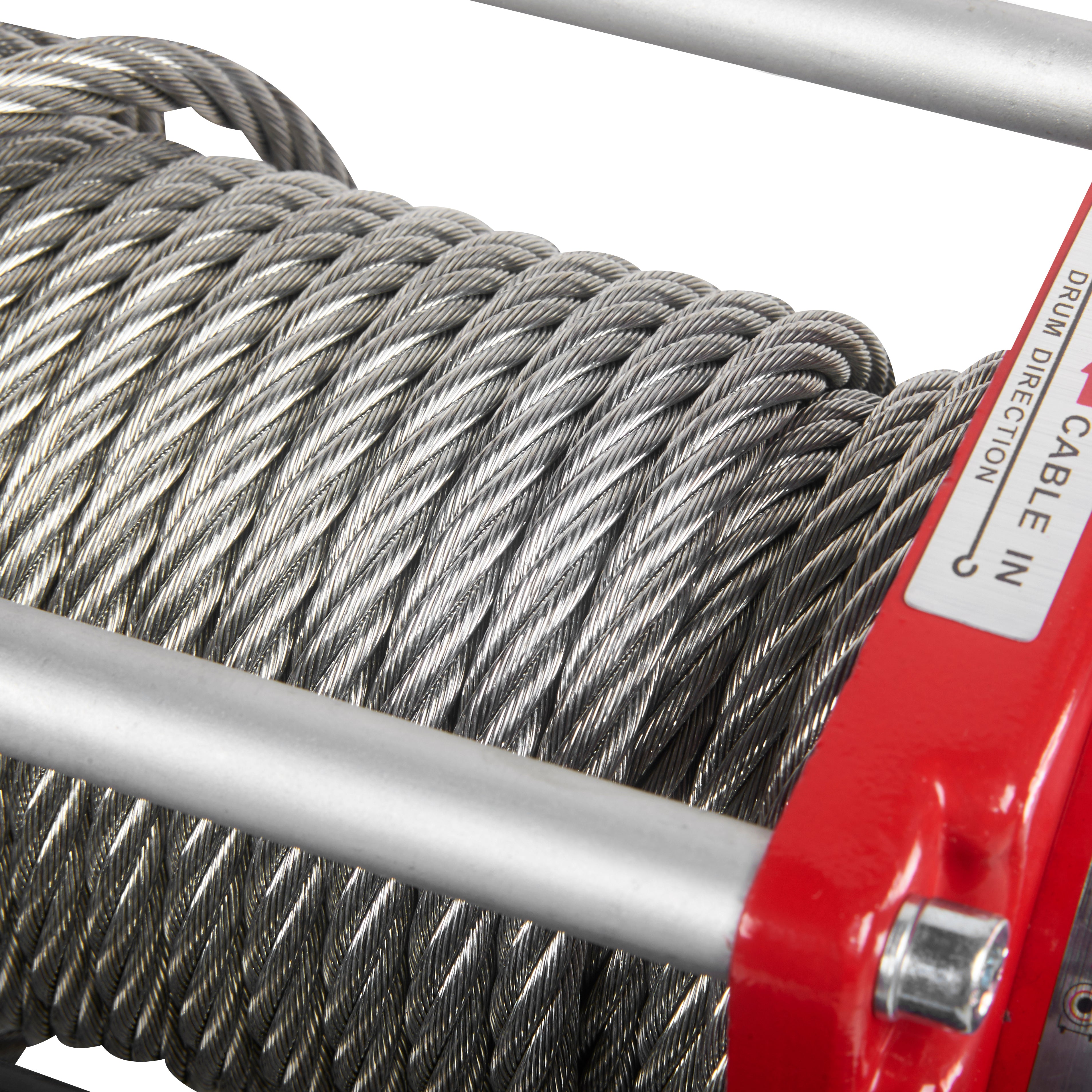 Stealth V2 13500lb Winch - 24v Steel Rope