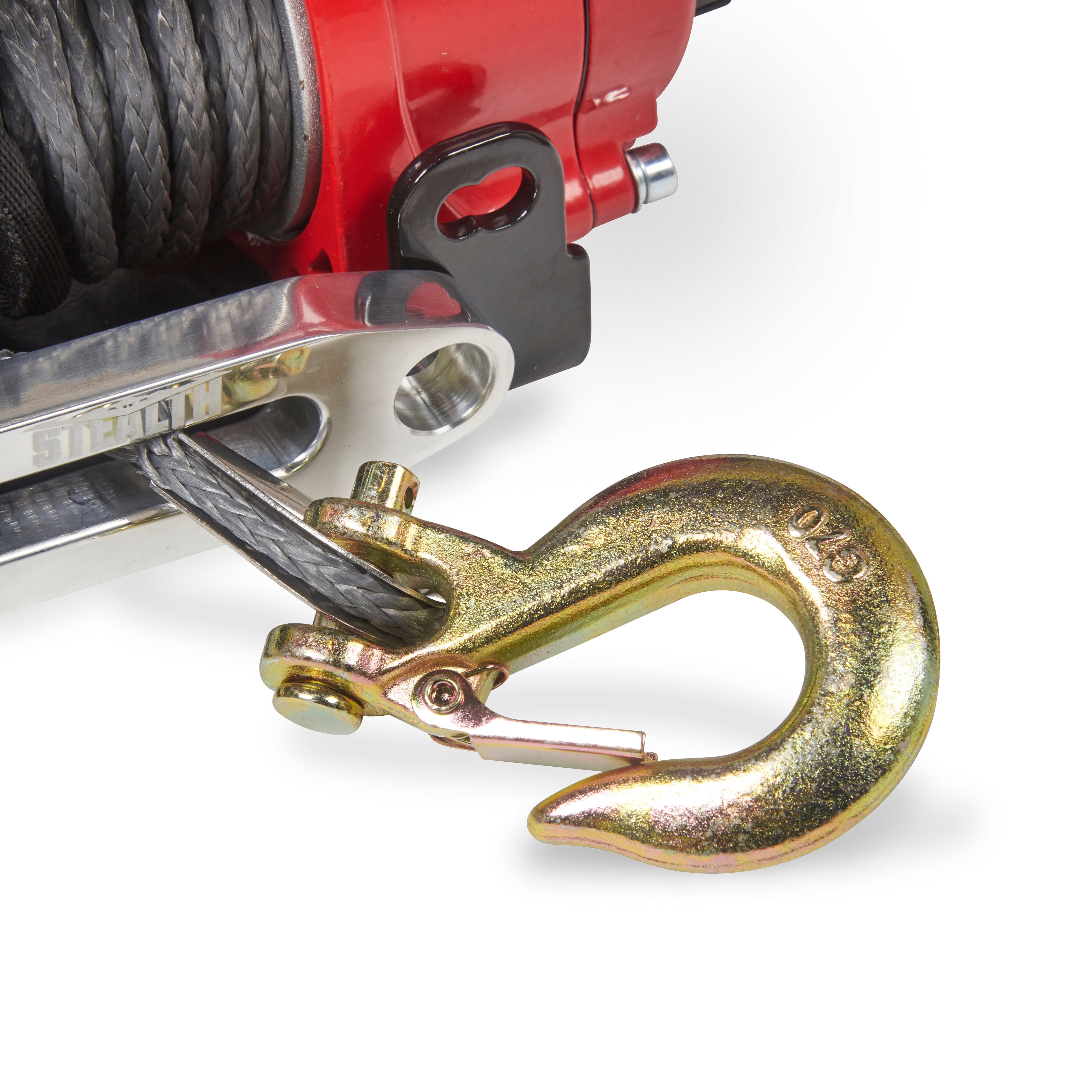 Stealth 3500lb Winch - Synthetic Rope