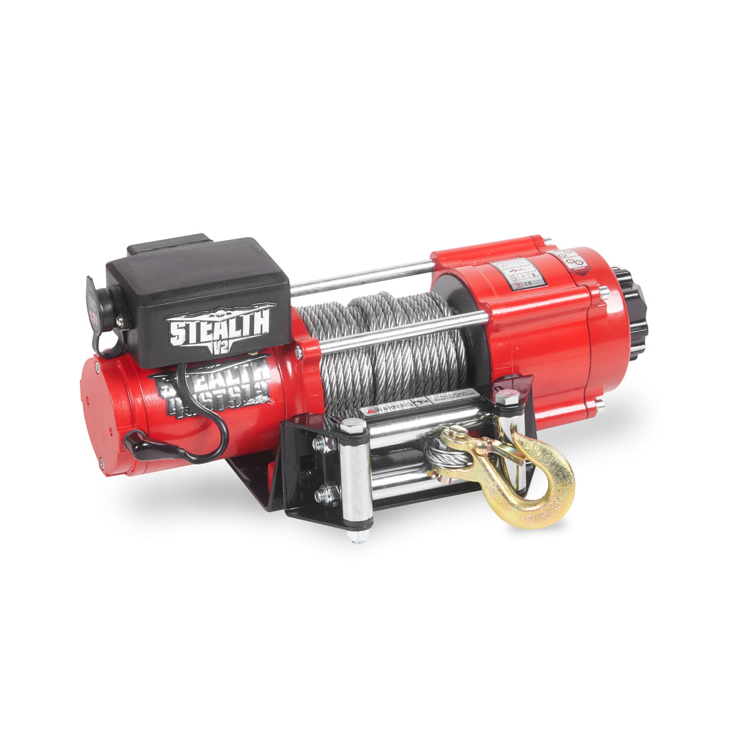 Winch Rope Steel Stealth 4500lb 12v Electric Winch Steel Rope | Bimson Power