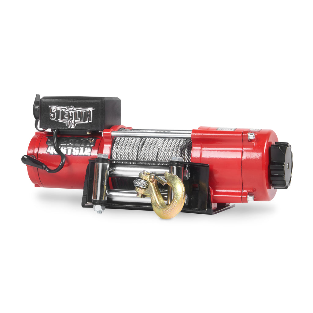 Winch Rope Steel Stealth 4500lb 12v Electric Winch Steel Rope | Bimson Power