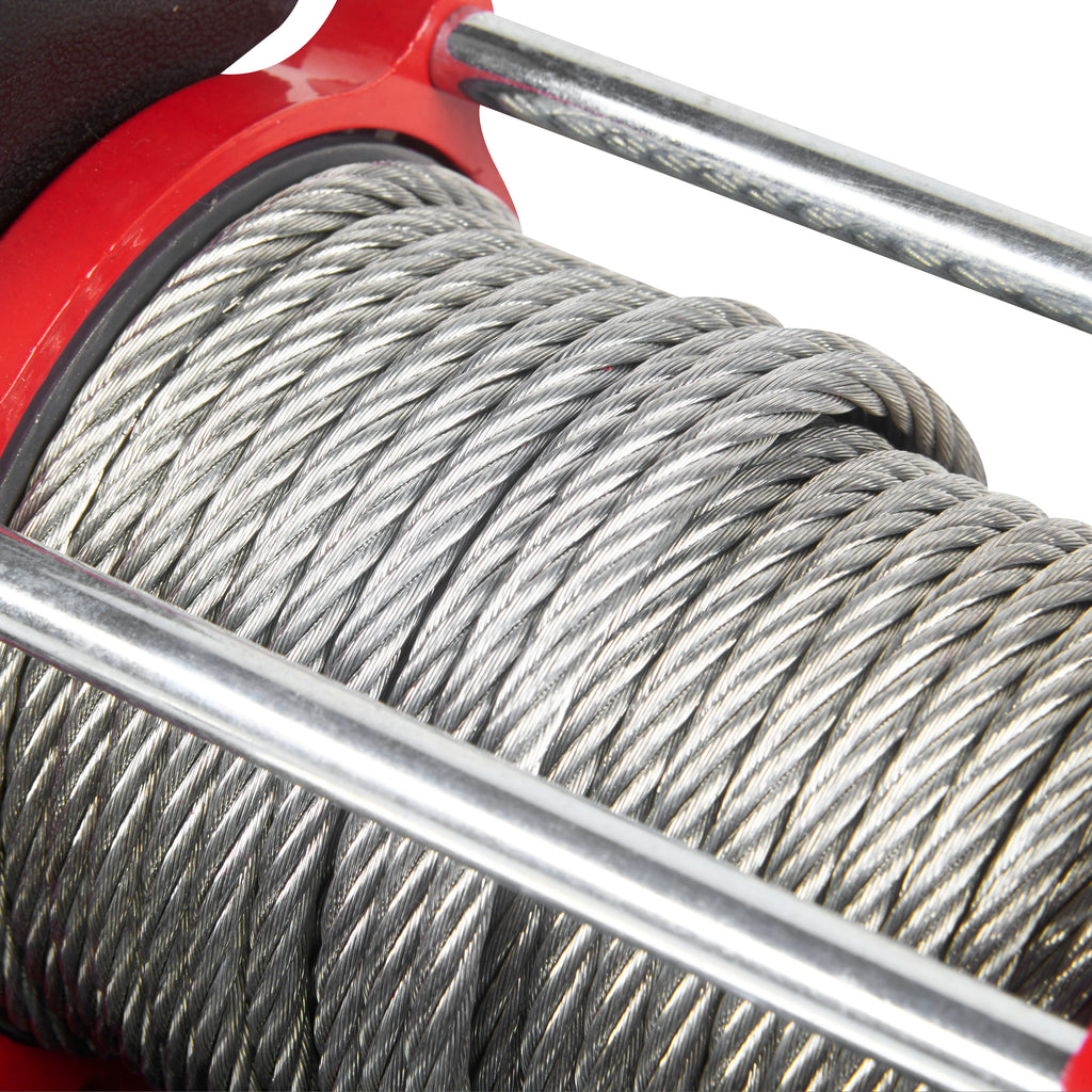 Winch Rope Steel Stealth 4500lb 12v Electric Winch Steel Rope | Bimson Power