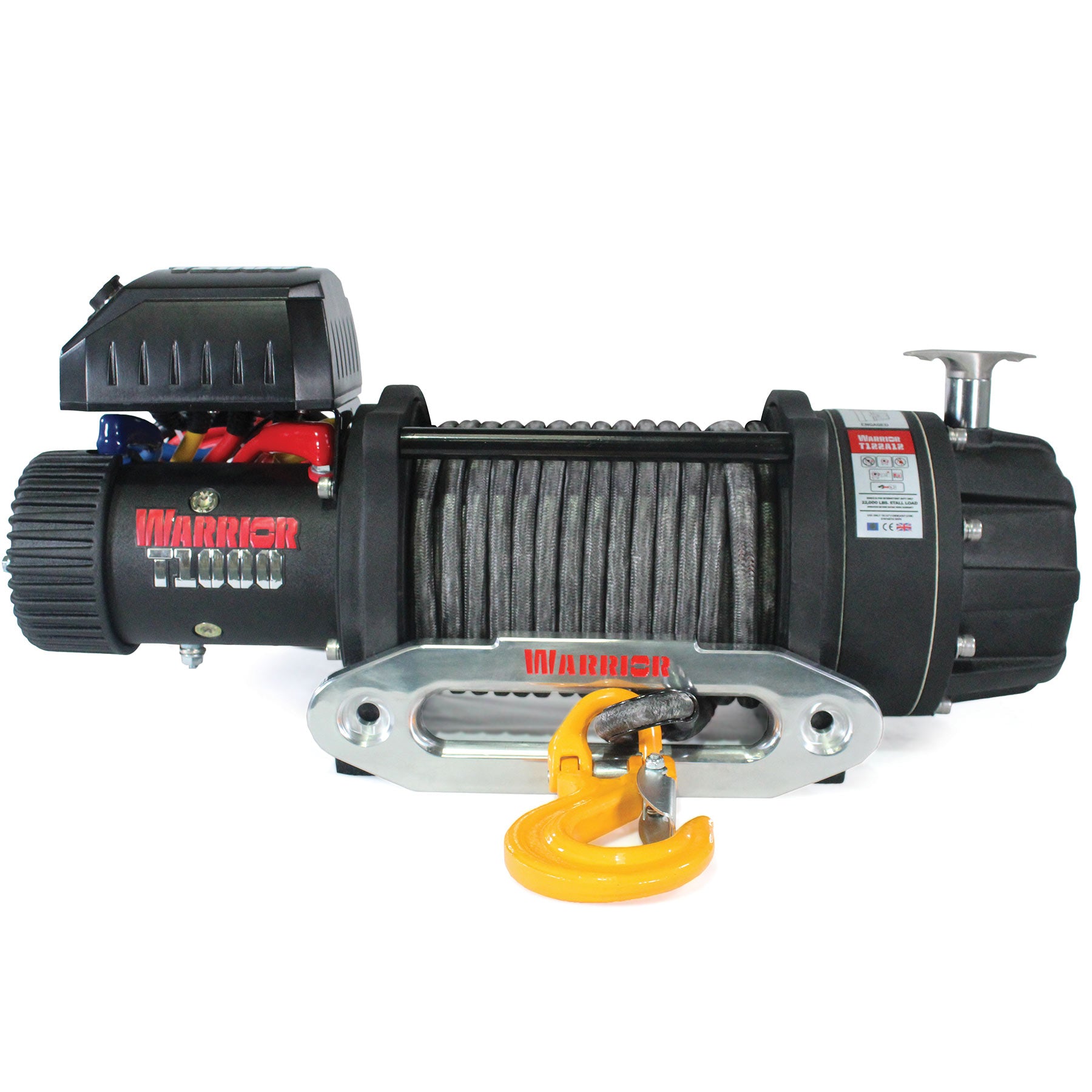 Warrior T1000-2200 22000lb Severe Duty Winch front view