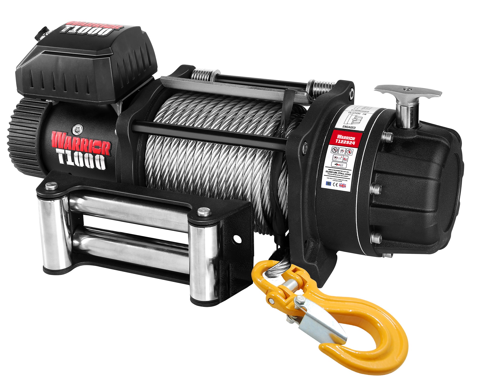 Warrior T1000-2200 22000lb Severe Duty Winch