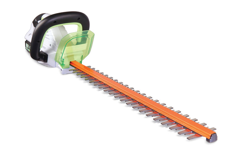 Blade view of Warrior Eco Power Equipment 40v Cordless Hedge Trimmer