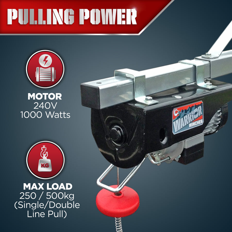 Warrior 500kg Electric Hoist Bimson Power
