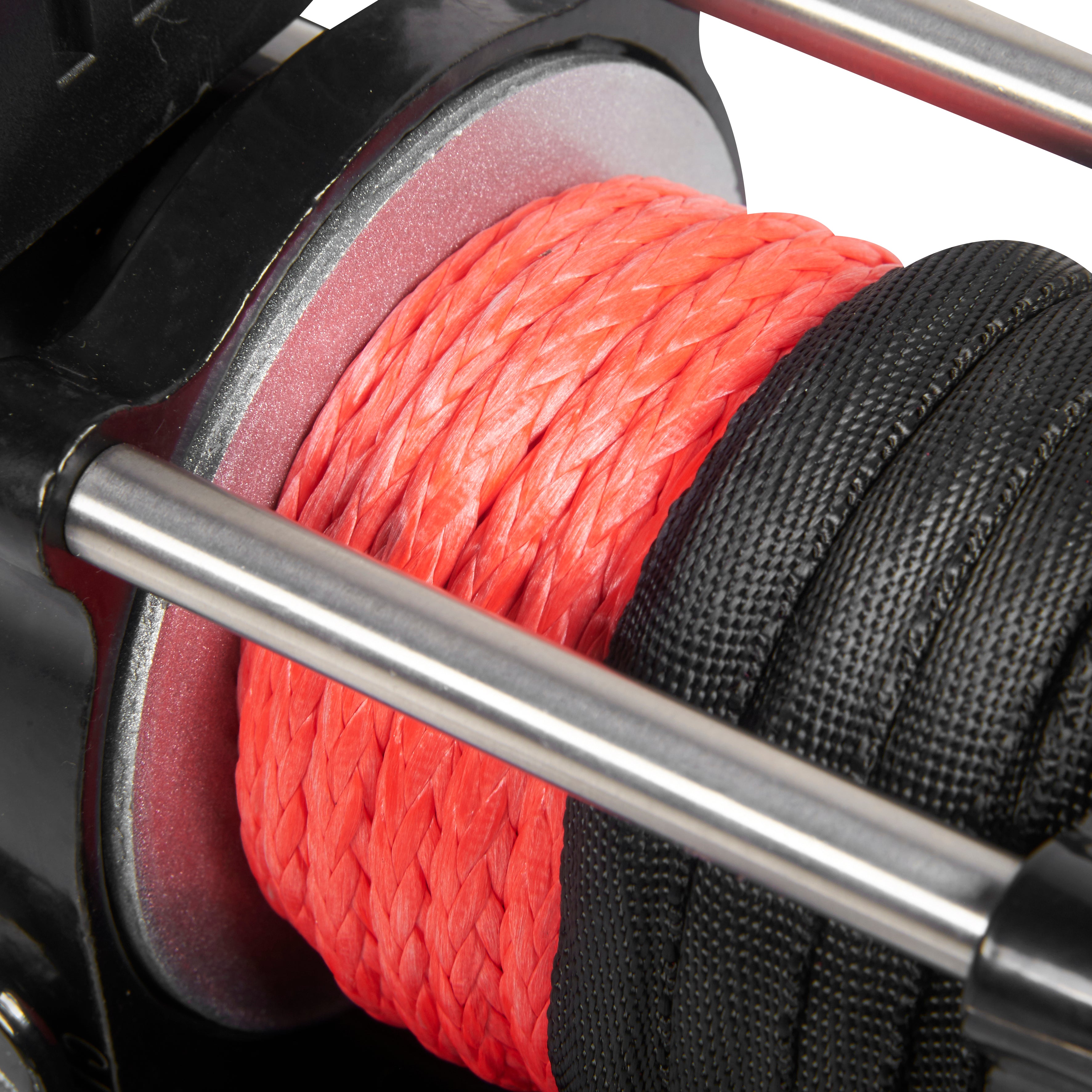 Warrior Ninja 3500lb Winch - 24v Synthetic Rope