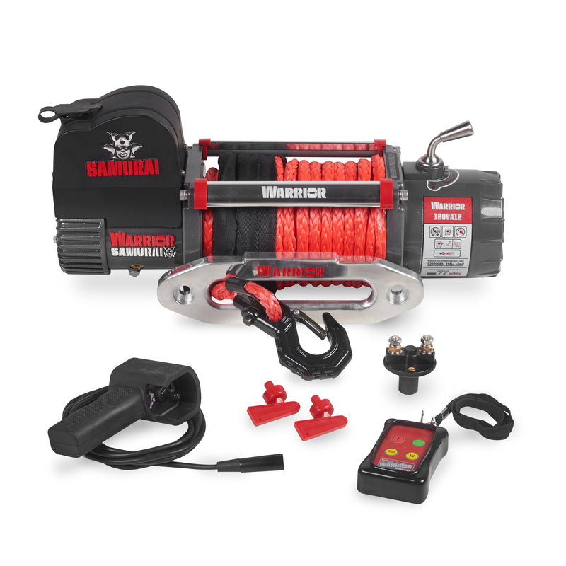 Warrior Samurai V2 Next Gen 12000lb Winch