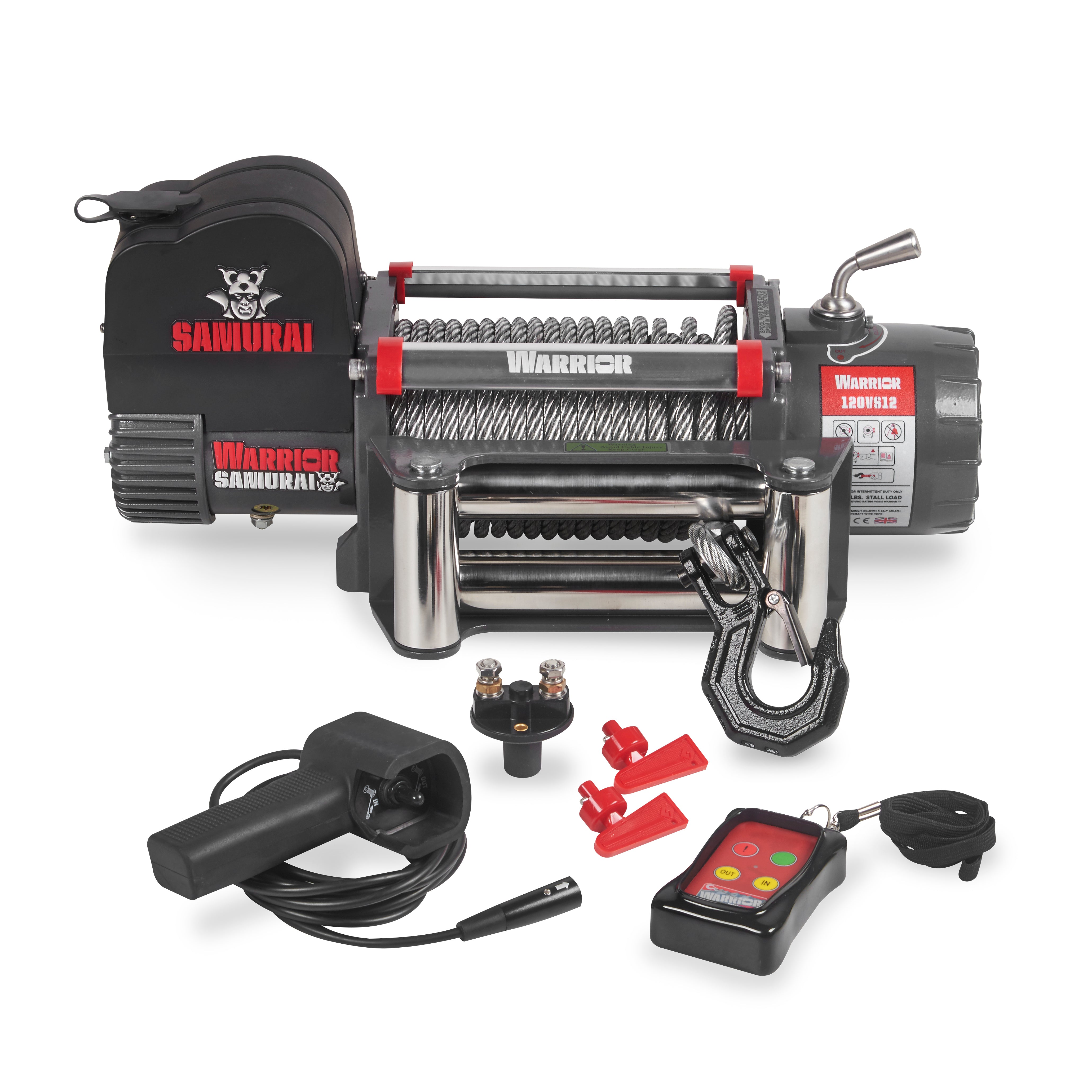 Warrior Samurai V2 Next Gen 12000lb Winch