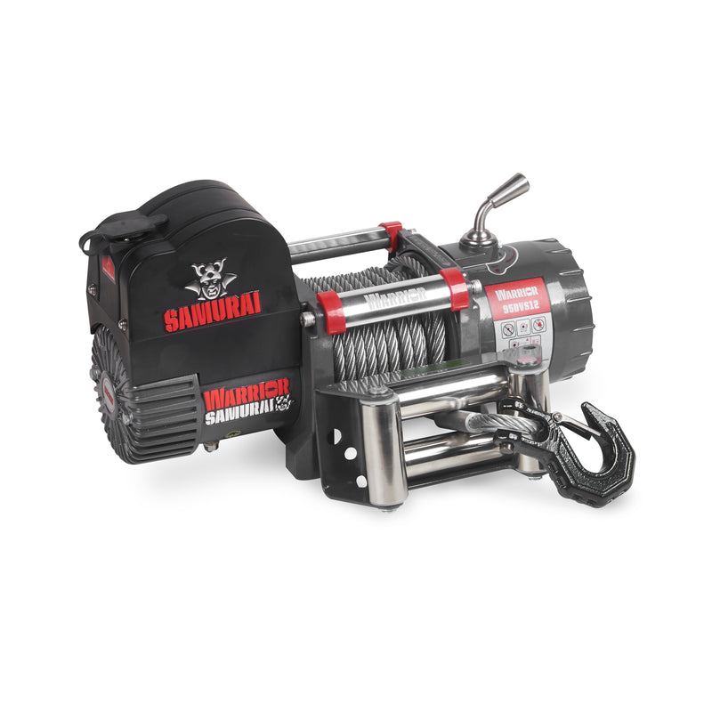 Warrior Samurai V2 Next Gen 9500lb Short Drum Winch