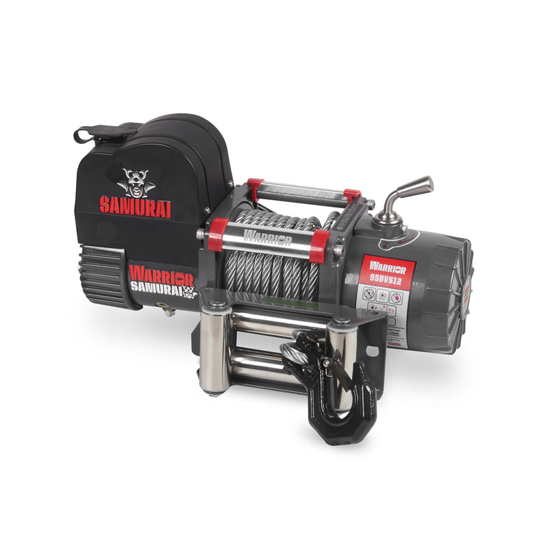 Warrior Samurai V2 Next Gen 9500lb Short Drum Winch