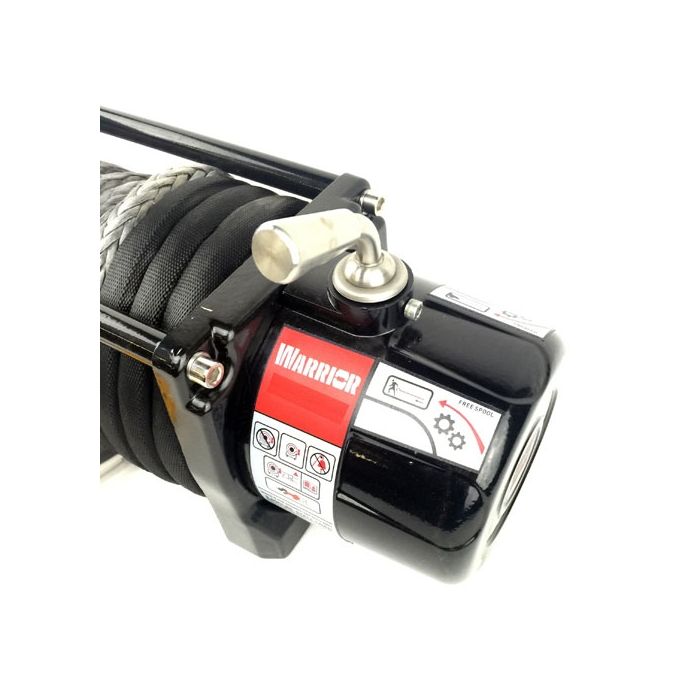 Warrior Spartan 12000 12v Electric Winch with Synthetic Rope