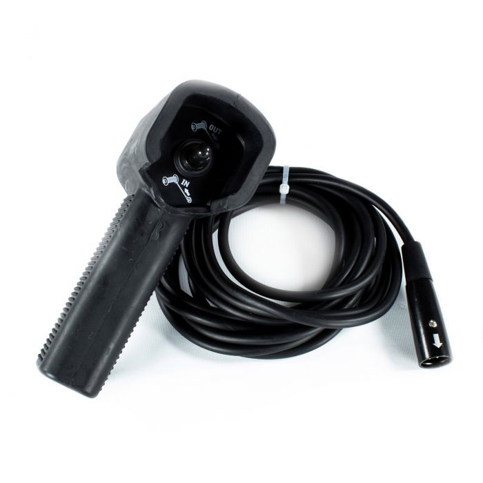 Warrior 14500 Samurai 12v Synthetic Rope Electric Winch hand control