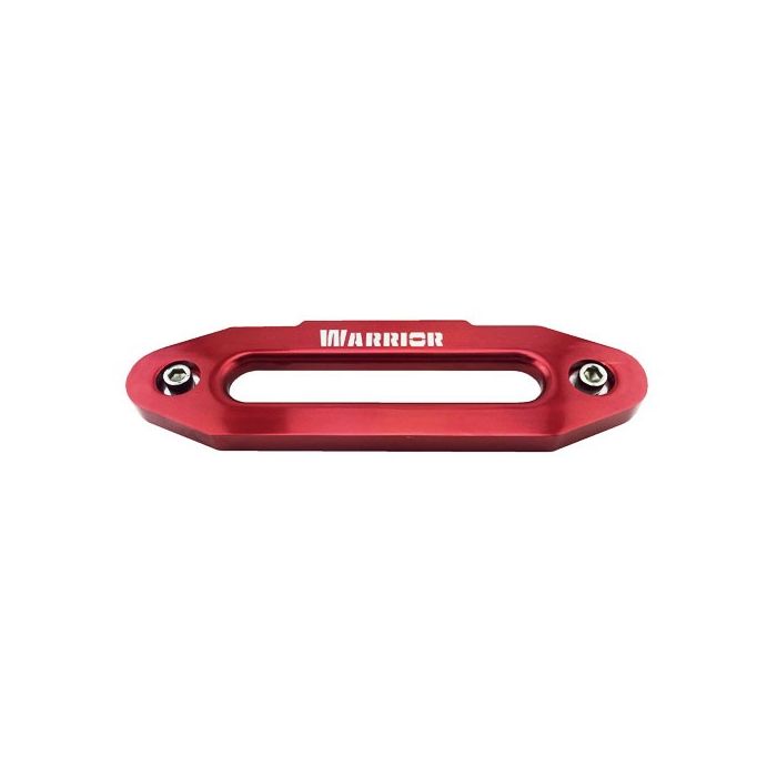 Warrior Branded Red Hawse Fairlead - 255mm Hole Centres over view