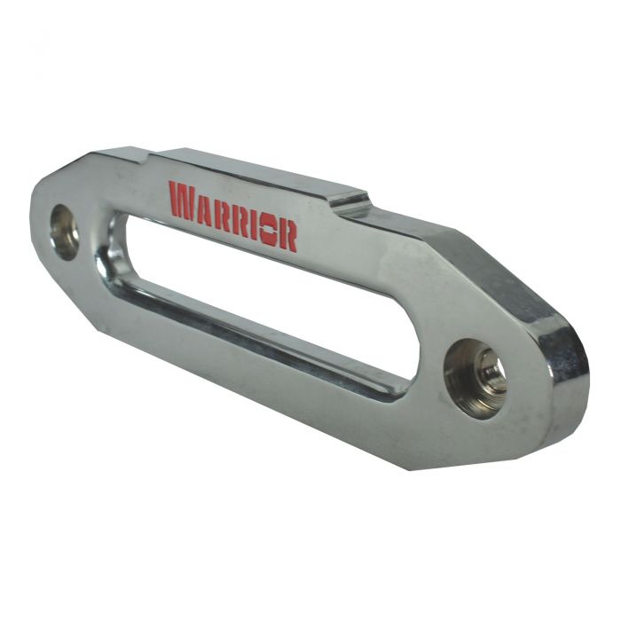 Warrior Branded Silver Hawse Fairlead - 255mm Hole Centres