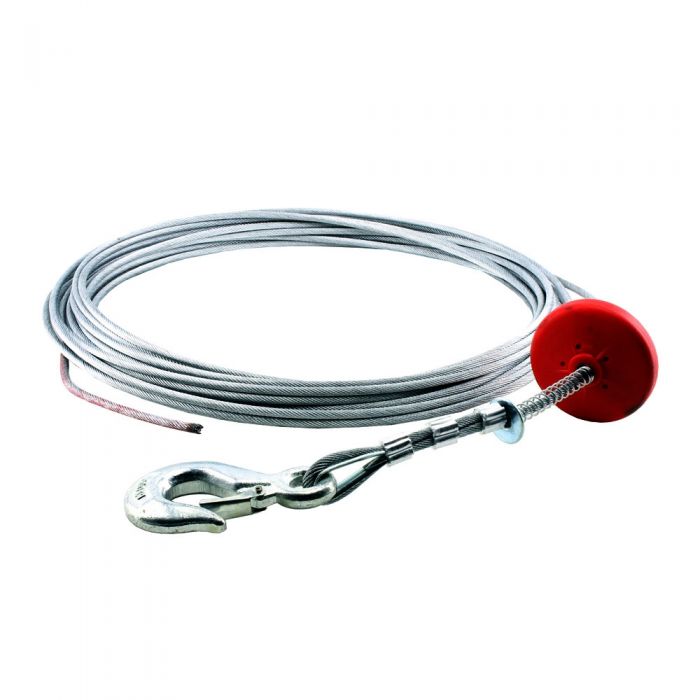 Warrior 1000kg Mini Hoist - Replacement Steel Cable hook close up
