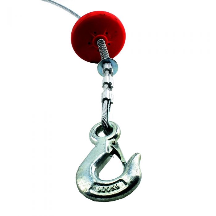 Warrior 1000kg Mini Hoist - Replacement Steel Cable end of cable