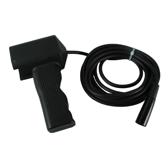 Warrior Hand Held Wired Remote - 4 Pin Metal Plug - Rubber side profile