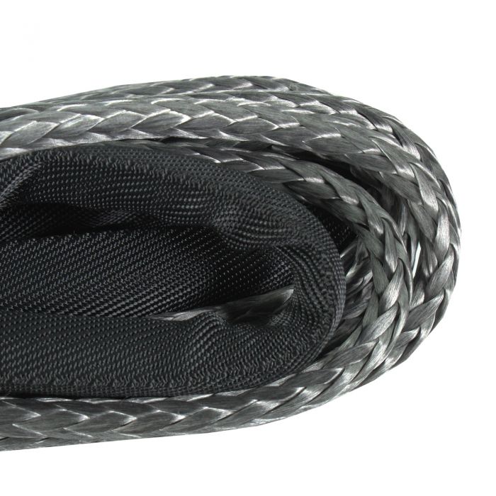 Warrior Black Edition Synthetic Winch Rope 8mm x 30m