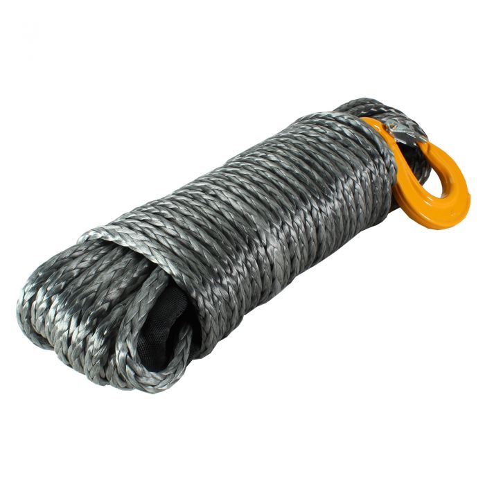 Warrior Black Edition Synthetic Winch Rope 11mm x 30m