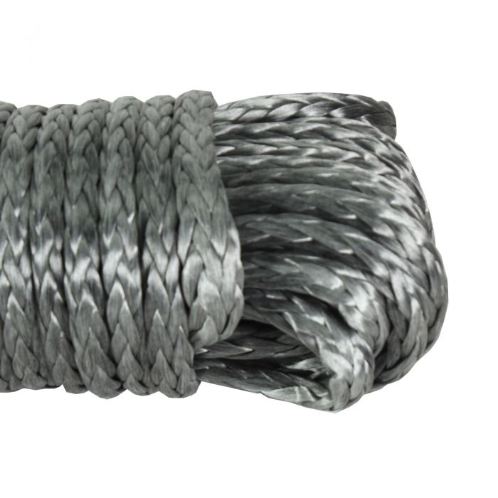 Warrior Black Edition Synthetic Winch Rope 11mm x 30m