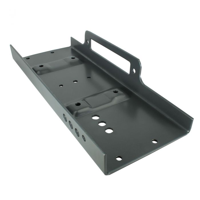 Winch Mounting Plate up to 15000 lb Winches Winch Tray for Recovery Truck side view