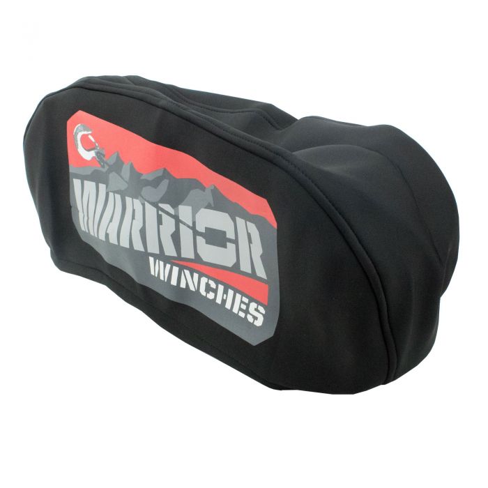 Warrior Neoprene Winch Cover - 8000 to 13000lb Winches side profile