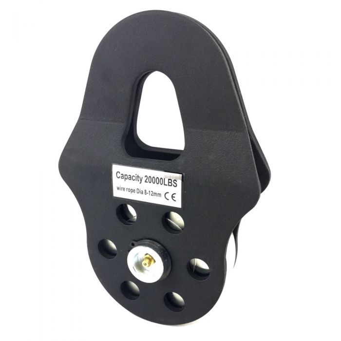 Warrior PBK200 Black Edition 20000lb Swing Away Pulley Block overview