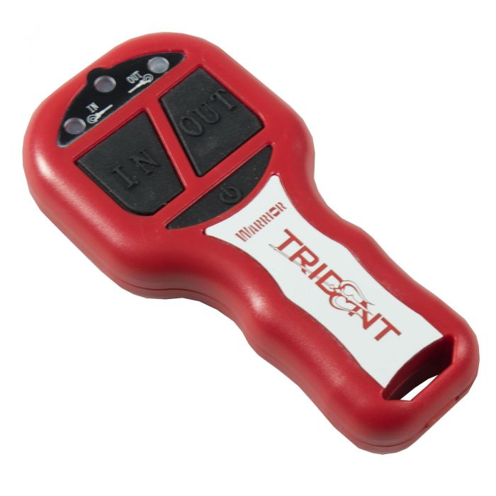 Warrior Trident 12v/24v Wireless Winch Remote Control handset side profile