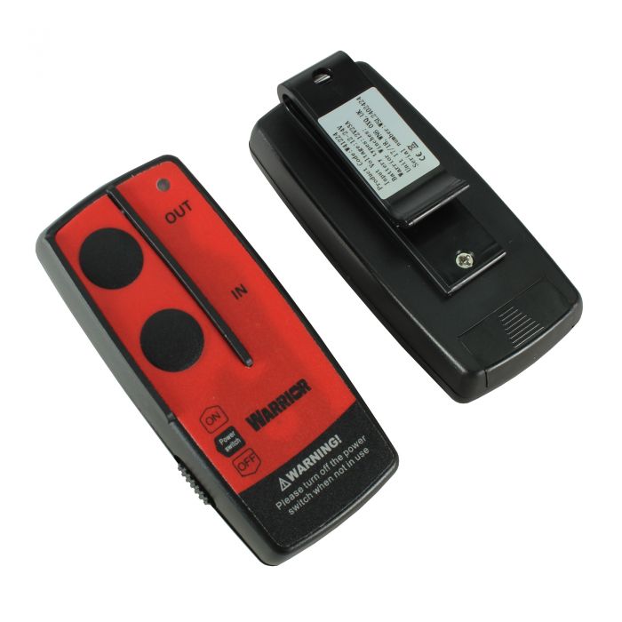Wireless Control to Suit Warrior Winches with Metal Socket handsets close up