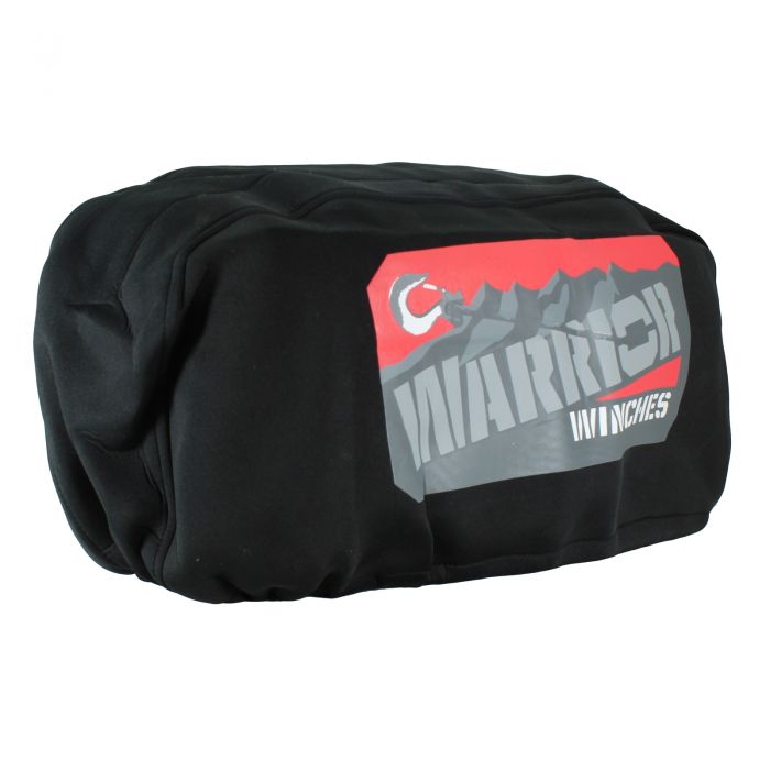 Warrior Neoprene Winch Cover - 17500 to 20000lb Winches side profile