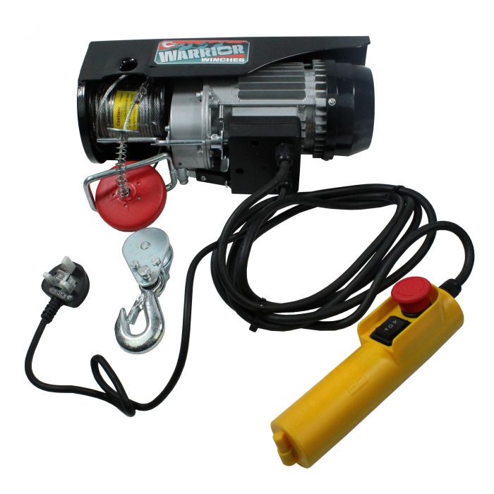 Warrior Power Products 250kg 240v Electric Hoist overview