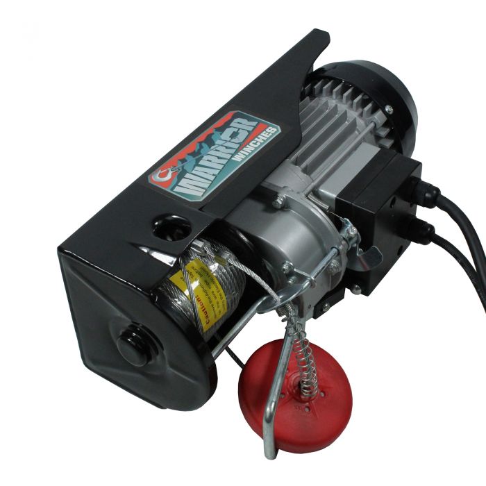 Warrior Power Products 250kg 240v Electric Hoist close up