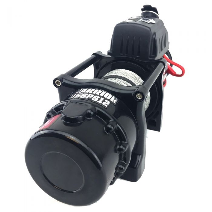Warrior Ninja 4500 24v Electric Winch - Hoist gearbox high view