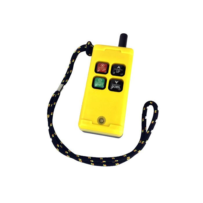 Wireless Control to suit Warrior Power Products 240v Hoists with Air Socket handset close up