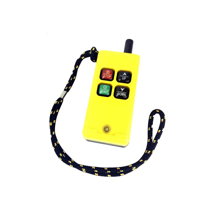 Wireless Control to suit Warrior Power Products 240v Hoists with Air Socket handset close up