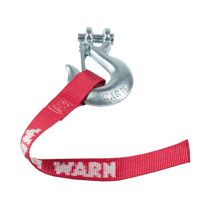 VRX 35 Wire Rope Winch hook and saver strap